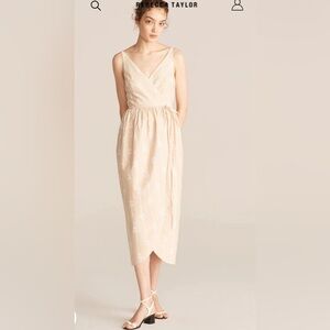 New Rebecca Taylor tulip wrap dress size 8